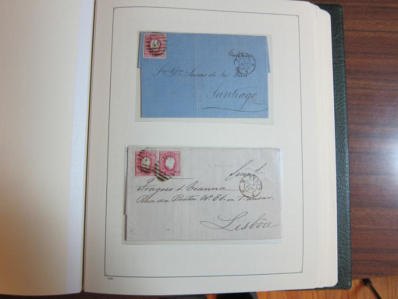 0014 (30).jpg -     Lote:    14      Marcofilia      Lotes Especiais       Descrição:      Portugal.   Colecção montada em dois álbuns com estudo especializado das marcas de duplo círculo e circulares do Porto, com selos de diversas emissões e cartas. Lote a ver.        Lote       Valor Base:     &euro; 1.500,00     Valor Venda:     &euro; 1.500,00     